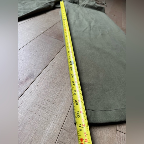 Sage Green Wide-Leg Jumpsuit with Spaghetti Straps - Picture 9 of 12